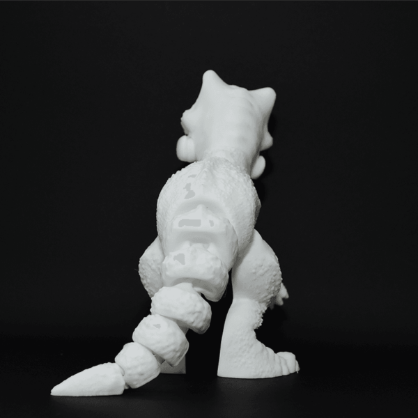 Figurină 3D T-Rex articulată de pictat, cu detalii realiste și membre mobile. Fabricată din material eco-friendly, ideală pentru copii și pasionații de dinozauri.