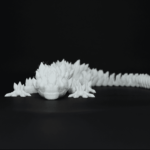 Dragonul Serpentins Articulat 3D, de pictat - 54 cm
