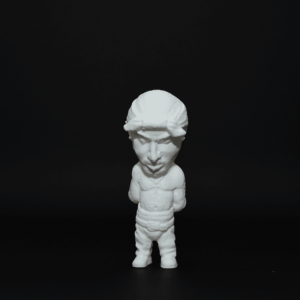 Figurină 3D 2Pac de pictat, cu detalii realiste inspirate din cultura hip-hop. Fabricată din material eco-friendly, ideală pentru colecționari, pasionații de rap și artă urbană
