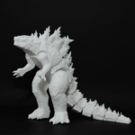 Godzilla Articulat 3D, de pictat - 17 cm