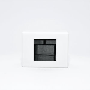 Puzzle 3D Quadro cu 6 piese ce trebuie așezate într-o cutie. Provocare logică cu o singură soluție, realizat din material eco-friendly, ideal pentru toate vârstele.