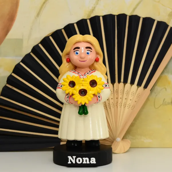 figurina personalizata, pictata manual